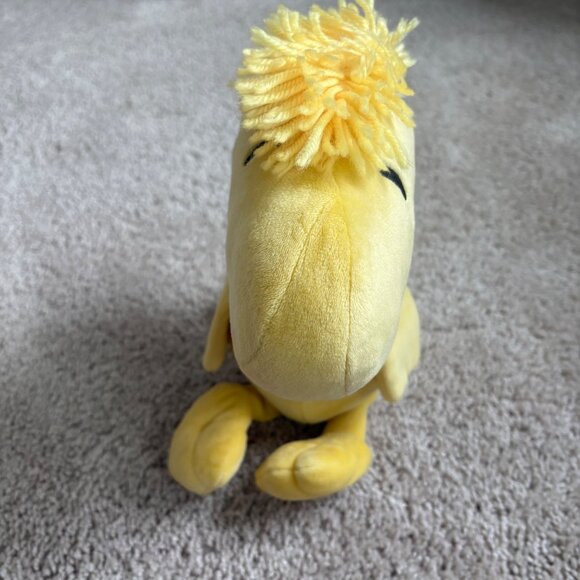 Kohls Cares Woodstock‎ Yellow Plush Toy From Peanuts 9" Soft Stuffed Animal - Picture 1 of 6